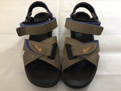 VGC! Nike ACG Air DESCHUTZ Sandals CT3303 200 Trail Hike Khaki