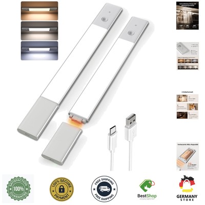EZVALO High-Performance LED Unterbauleuchte für Küchen und Schränke, 38CM