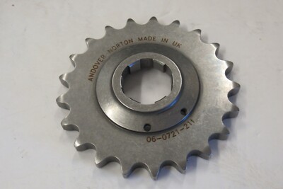 06-0721 Gearbox drive sprocket 21 Tooth Norton Commando 5/8 x 3/8 UK Made OEM