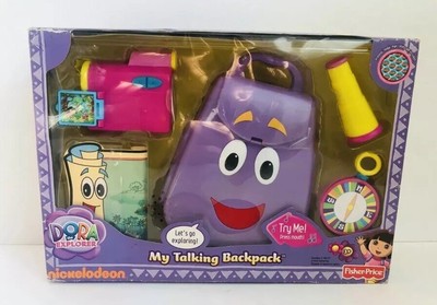 dora the explorer talking backpack