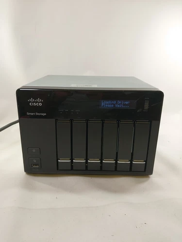 Cisco NSS326 326 Smart Storage RAID Box (No HDD's) Network Attached Storage NAS - Picture 1 of 8