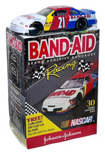 Band-Aid Racing Promo, Nascar 21 Johnson  Johnson, Assorted Sizes, 1/64 Scale
