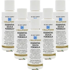 6 Bottles Cellfood Essential Silica Formula 4 Oz by Lumina Health