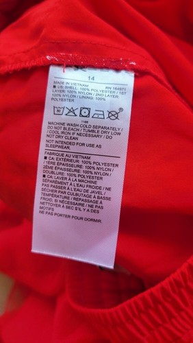 Janie and Jack American Girl Rose Red Tiered Dotted Tulle Skirt size 14 - Picture 12 of 13