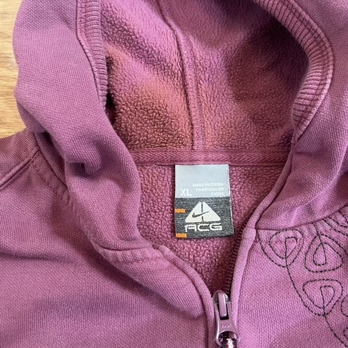 Vtg 2000s Nike ACG Women’s Full Zip Hoodie XL - Picture 3 of 7