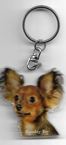 RUSSKIY TOY CHIEN PORTE CLES / DOGS K.FOB - Picture 2 of 2