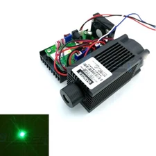 Adjustable 520nm 1W 1000mW DOT Green Laser Diode Module TTL Engraving