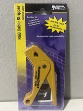 Platinum Tools 15024C SealSmart RGB/Mini Coax Stripper, Yellow
