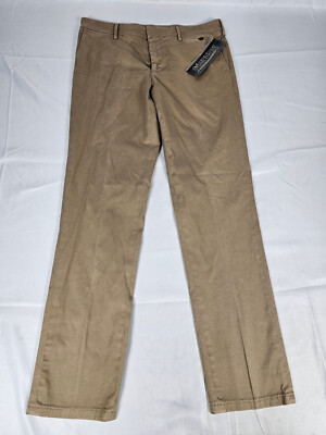 Matchless Herren Stretch Stoffhose Osborne Pant Man beige Größe 48