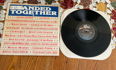 VARIOUS  '' BANDED TOGETHER II '' 12''  Vinyl LP PROMO COUNTRY ARTISTS