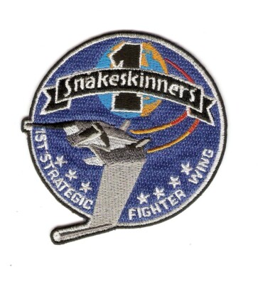 STARGATE SG-1 Aufnäher Patch SNAKE SKINNERS 1st Strategic Fighter Wing Raumjäger