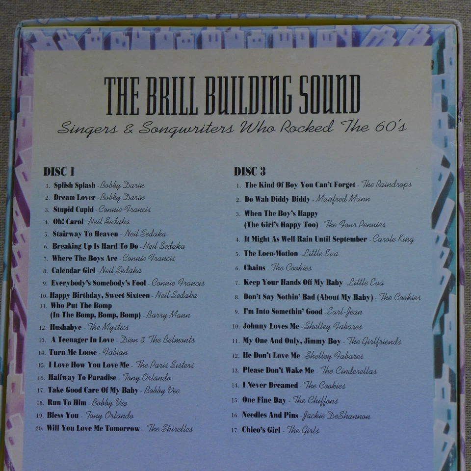 THE BRILL BUILDING SOUND - SINGERS & SONGWRITERS WHO ROCKED THE 60's (4 CDs) - Bild 3 von 4