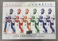2021-22 Upper Deck Electromagnetic #EM-8 Ilya Sorokin - New York Islanders 🥅🏒