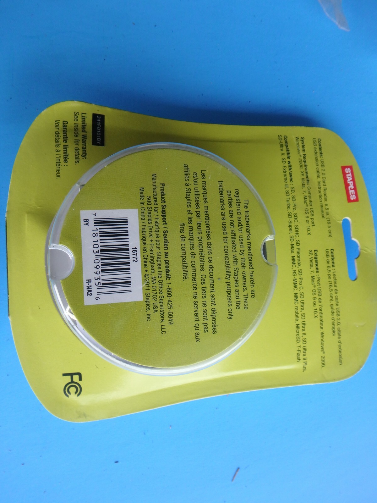 staples relay card reader sd/mmc usb 718103099356 | eBay