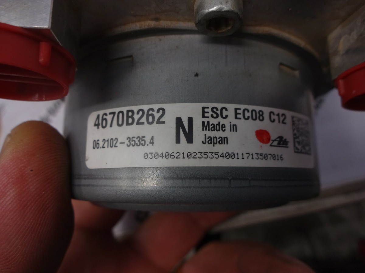 Abs Mitsubishi Asx 4670b262 06210235354 Esc Ec08 C12 06.2102