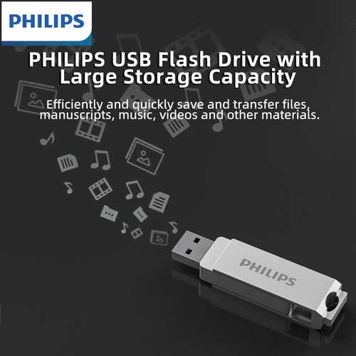 Philips 128GB High-Speed USB 3.2/USB-C - Instant Backup Photos Videos Documents - Afbeelding 8 van 22