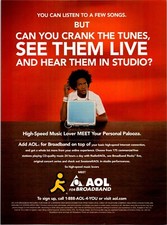 2004 • AOL Instant Messanger print ad • Vintage Y2K ADV-52