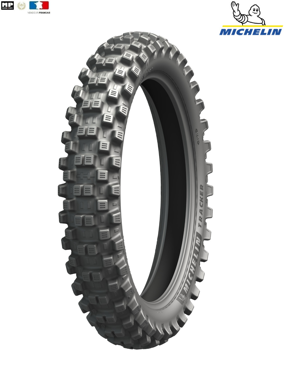 Pneu moto MICHELIN TRACKER 100/90-19 idéal pour vos randonnées dominicales et pistes de terre