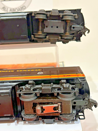 Lionel6-8580 -8582 #1 "Illinois Central F3 AA 2-Motor Diesel Set" BLT-'85 Neu in OVP - Bild 6 von 7