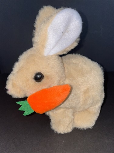 Petsboro Brown BunnyPal - My Realistic Bunny Toy Complete W/ Batteries &  Pouch - Picture 1 of 9