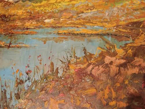 Manuel Munoz Ruiz Son Of Late Manuel Muñoz Mérida.. Palette Messer Landschaft Kunst - Bild 10 von 12