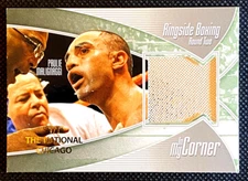 RINGSIDE BOXING IN MY CORNER 2011 PAULIE MALIGNAGGI WORN FIGHT TRUNKS H661