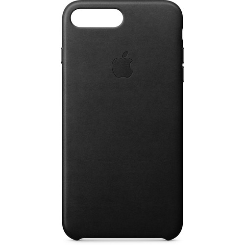 Véritable / Officiel Apple IPHONE 7 Plus & 8 Plus Cuir Étui/Housse - Noir - Photo 5 sur 9