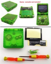 Transparent Clear Green Shell Housing Case For Game Boy Advance SP GBA SP