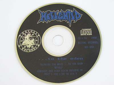 HELLCHILD To The Eden CD 1992 MEGA RARE OOP DEATH ORIGINAL 1st