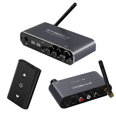 Drahtloser Bluetooth Audio Adapter HiFi Stereo Koaxial AUX Transmitter Empfänger