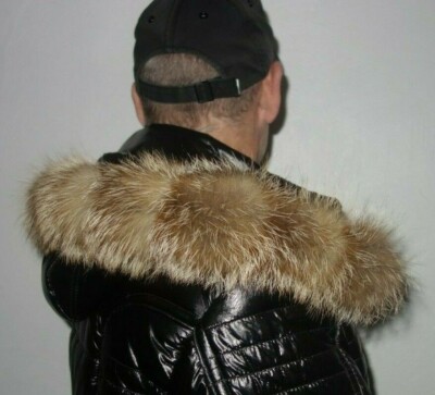 Fuchs Pelz Kapuze Besatz Echt Fellkragen Parka Rotfuchs Jacke Pelzkragen Red Fox