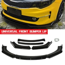 For Kia Optima Front Bumper Lip Chin Spoiler Splitter Body Kit Glossy Black CL