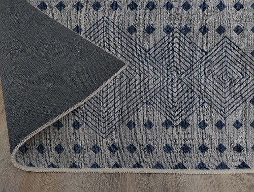 Traditionell gemusterter Teppich, Vintage Stil Teppich, weicher & robuster Vorleger, Landhaus - Bild 4 von 12