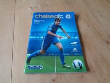 Chelsea Versus Manchester United Programme 28 October 2012.