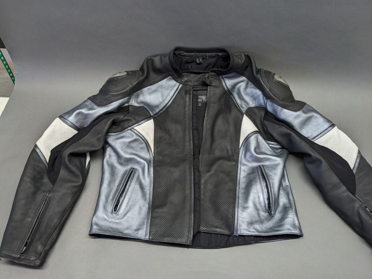 Frank Thomas Men's Leather Motorcycle Jacket with Armor Frank Thomas Men's Leather Motorcycle Jacket with Armor