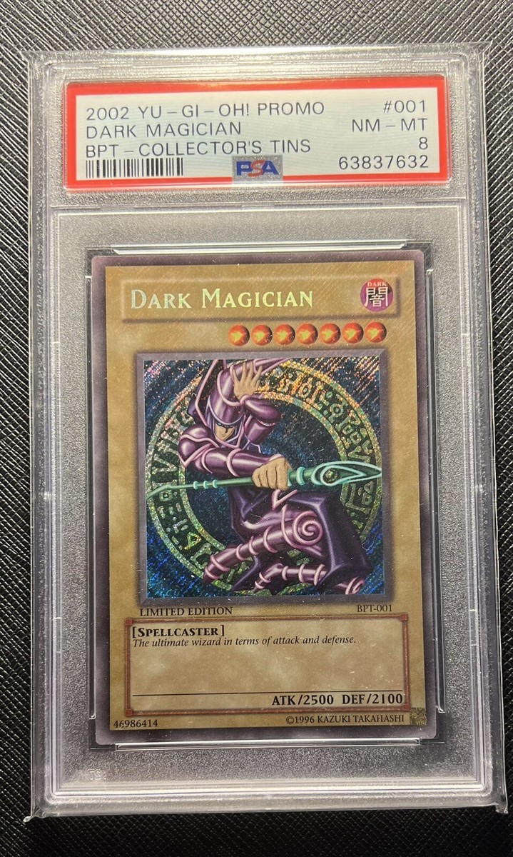 PSA8】「ブラックマジシャン」BPT シークレット DARK MAGICIAN PSA8】「ブラックマジシャン」BPT シークレット DARK MAGICIAN PSA 8
