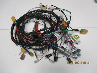 NEW WIRING MANUAL WIRE HARNESS KIT FOR HR HOLDEN ENGINE AND UNDERDASH
