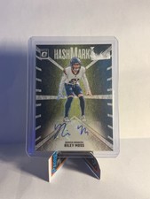 2024 Panini Donruss Optic HashMarks Prizm Auto Riley Moss #HM-RMS Broncos