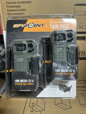 SPYPOINT LINK-MICRO-LTE-V CELLULAR TRAIL CAMERA TWIN PACK
