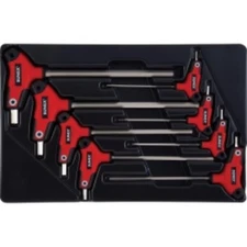 Sunex 9858M Tools 8-piece T-handle, Hex, Metric Hex Key Set