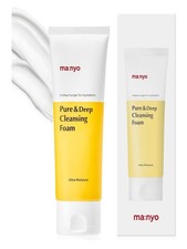 MANYO Pure Deep Cleansing Foam100ml Korean Face Wash Pore Cleanser Acne K-Beauty