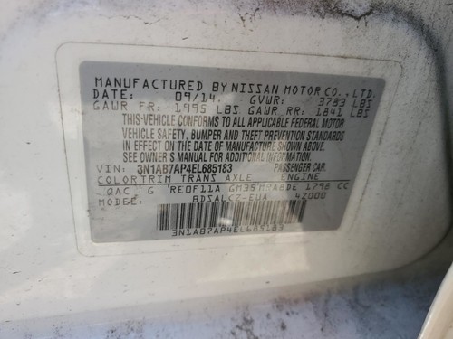 Fuse Box Engine Fuse Box Fits 13-19 SENTRA 2413163 - Picture 12 of 12