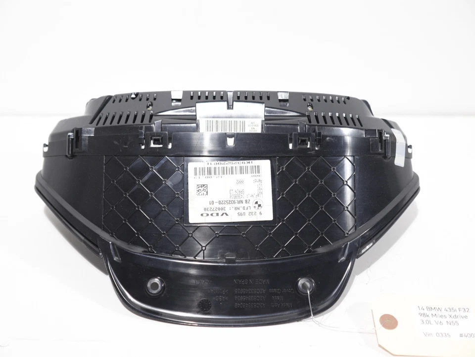 Cuadro de instrumentos velocímetro BMW 428i 435i 14-16 calibre sin HUD 9232895 OEM Foto 4 de 4
