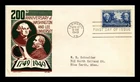 DR JIM STAMPS US COVER WASHINGTON & LEE UNIVERSITY FDC KEN BOLL CACHET CRAFT