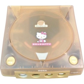 Rare Hello Kitty Dreamcast Console Limited Edition Pink Skeleton Boxed