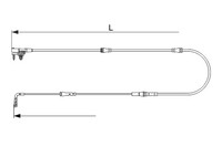 Warnkontakt Bremsbelagverschleiß Bosch 1 987 473 627 FüR Landrover Range Rover