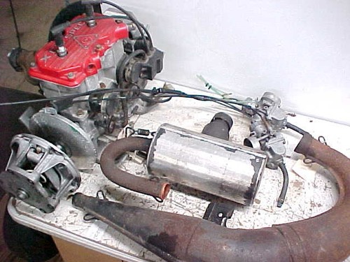 POLARIS 1996 XCR 440 Special Snowmobile Engine Carburetor Ignition Motor