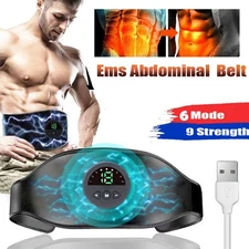 Abdominal EMS Muscle Stimulator Belt Electric Fitness Toning Belly Waist Trainer