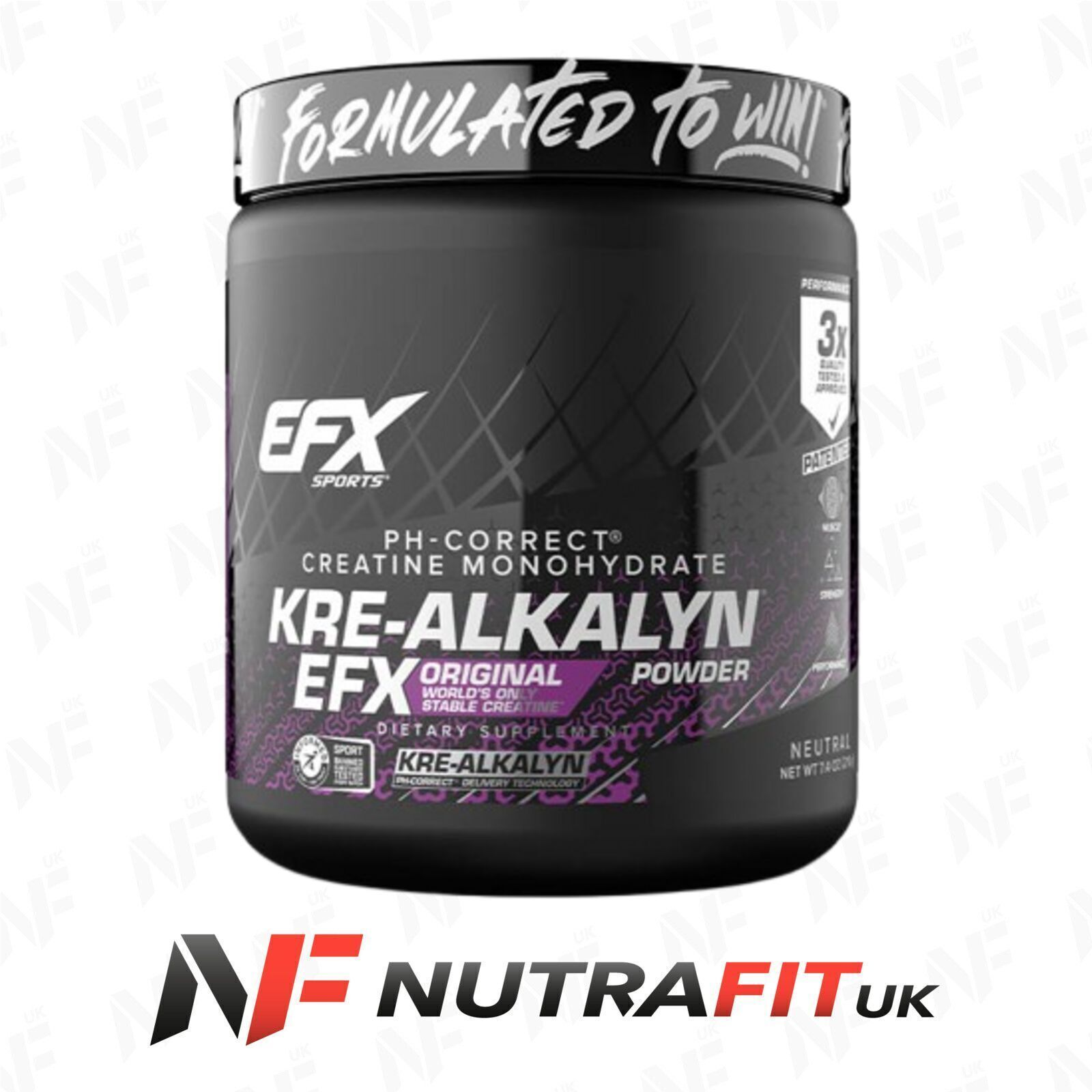 ALL AMERICAN EFX KRE ALKALYN POWDER creatine monohydrate powder neutral 210g
