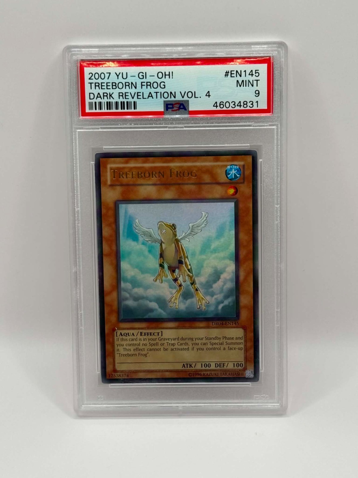 Treeborn Frog DR04-EN145 YuGiOh Dark Revelation Volume 4 trading card — raw and PSA graded price guide